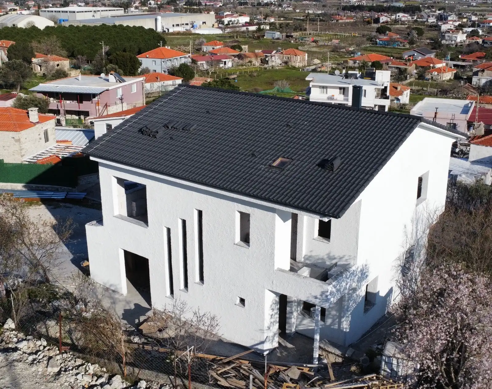 Zeytinler Köyü Çelik Konstrüksiyon Villa Projesi